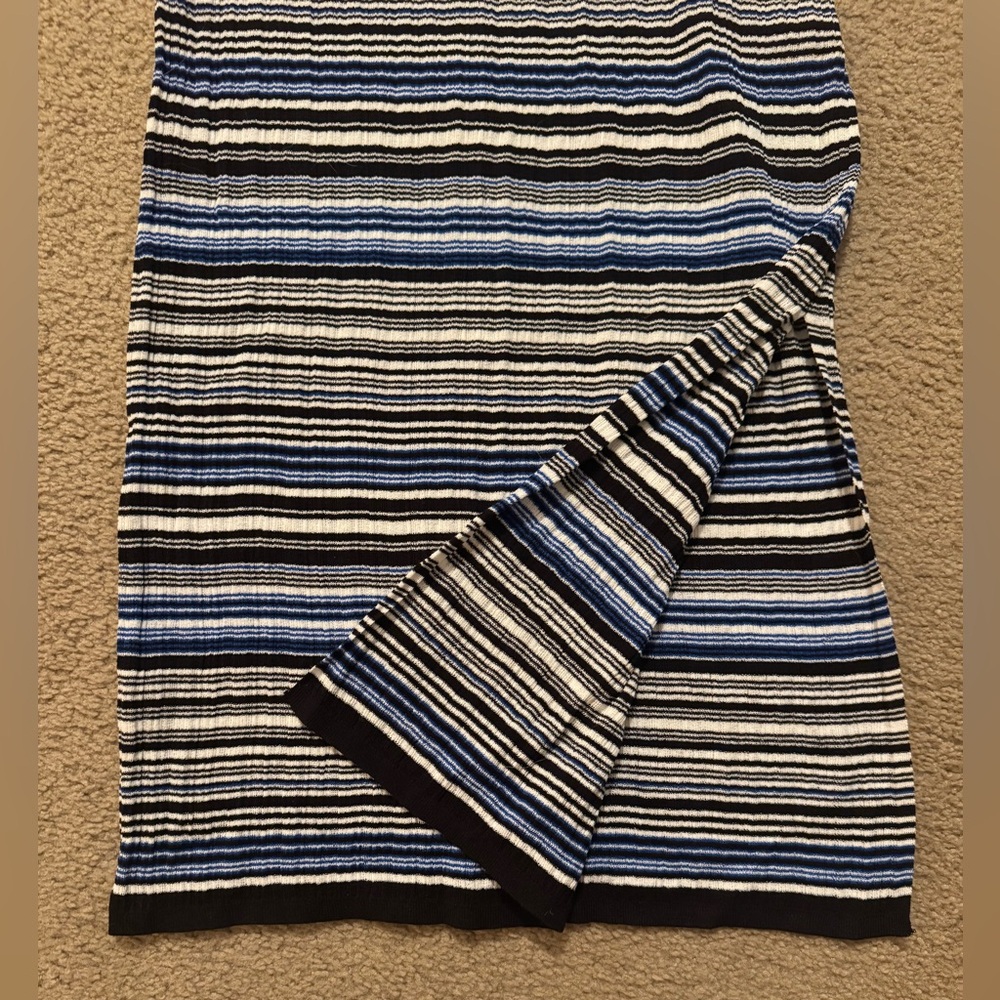 NWT WHBM Striped Halter Midi Dress - Picture 8 of 8